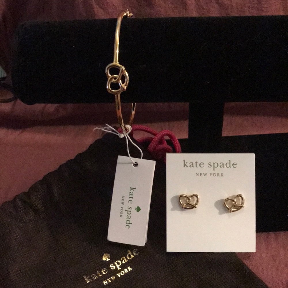 Kate Spade ♠️ bracelet and earrings